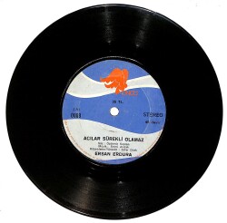 Ersan Erdura - Acılar Sürekli Olamaz / Geçen Yaz Plak (10/6.5) PLK25299 - Gökçekoleksiyon