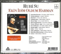 Ruhi Su - Ekin İdim İdim Oldum Harman CD (İkinci El) CD4949 - 2