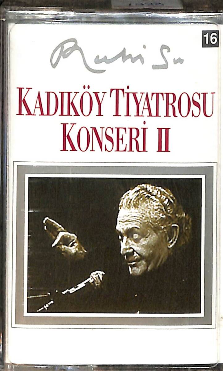 Ruhi Su - Kadıköy Tiyatrosu Konseri II Kaset (Sıfır) KST28015 - 1