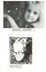 Ruhi Su x 2 Şiir Kartpostal KRT8015 - Gökçekoleksiyon