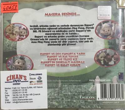 Rupert Ve Dev Yumurta Yarışı VCD Film VCD16430 - 2