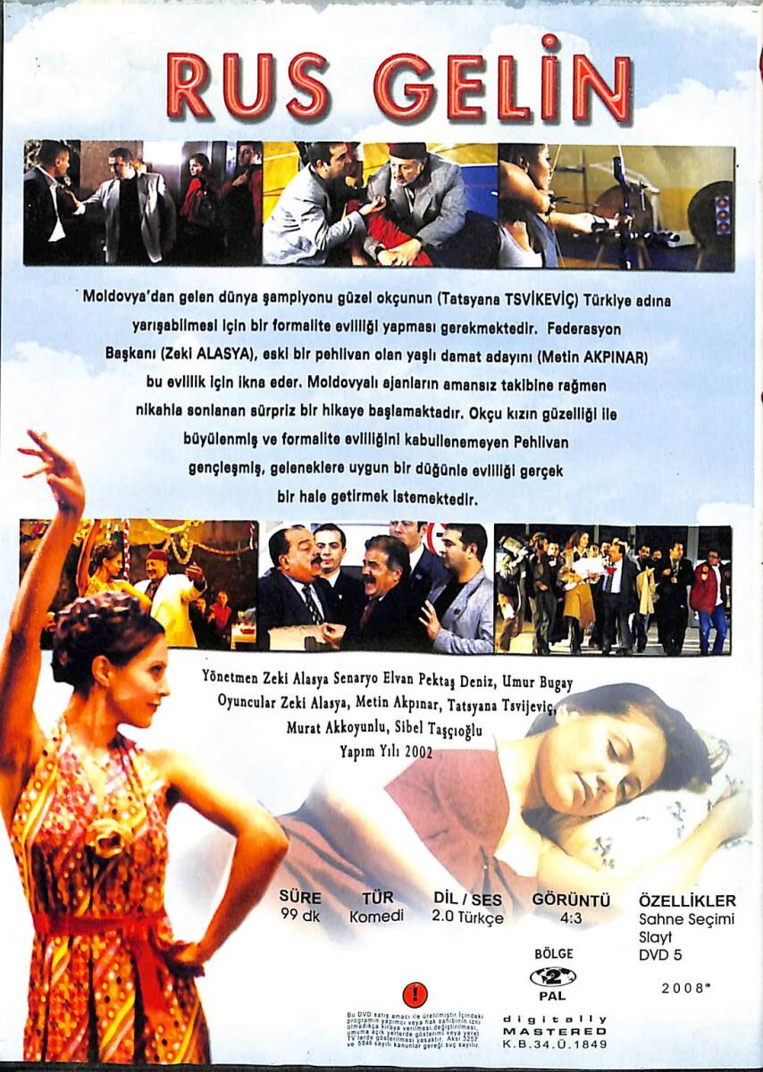 Rus Gelin DVD Film (İkinci El) DVD2670 - 2