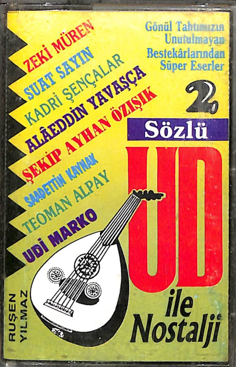 Ruşen Yılmaz - Ud İle Nostalji 2 Kaset (İkinci El Kaset) KST29705 - 1