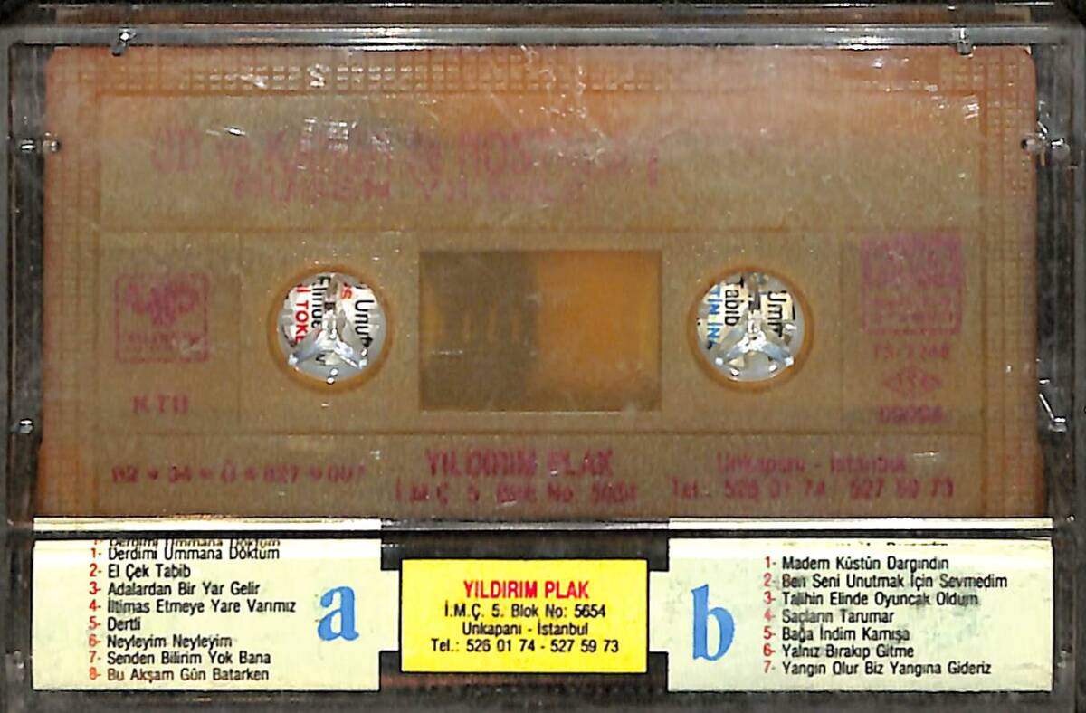 Ruşen Yılmaz - Ud Ve Kanun İle Nostalji 1 Kaset (İkinci El Kaset) KST29731 - 2
