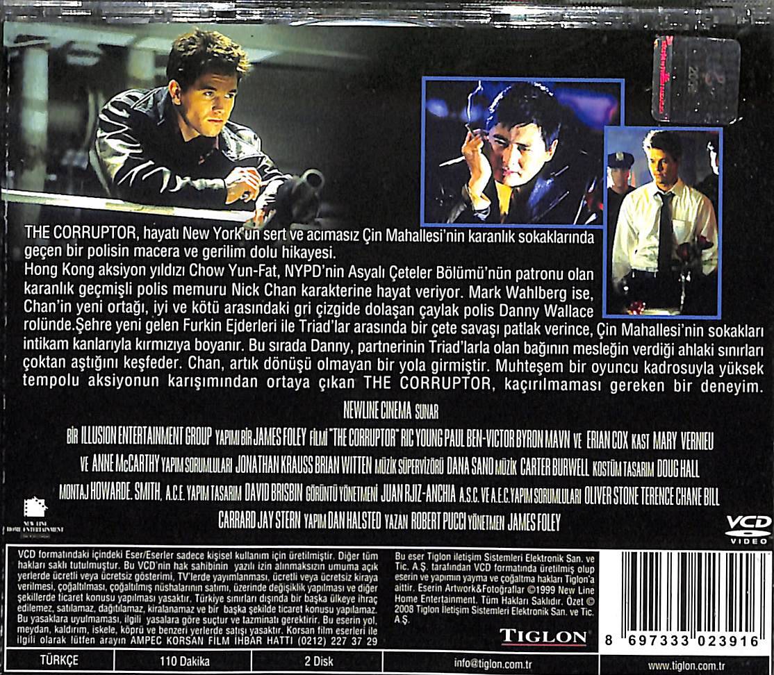 Rüşvetçi - The Corruptor (1999) Orjinal VCD Film ' Mark Wahlberg - Chow Yun-Fat ' VCD27922 - 2