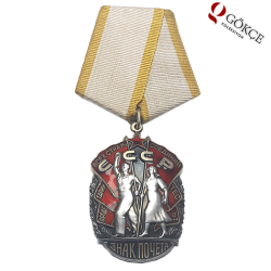 Rusya Gümüş Mineli Onur Madalyası MVM159 - Gökçekoleksiyon