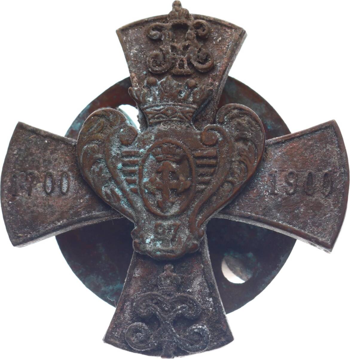 Rusya İmparatorluğu 1900 Yılı Askeri Bronz Nişan Madalyası MVM2005 - 4