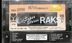 Rüya Ersavcı – Hep Sıfır Orijinal Kaset (SIFIR) * Yankı Yapım - 1989 - Sarı Bandrol - Kağıt Baskı * KST31174 - 2