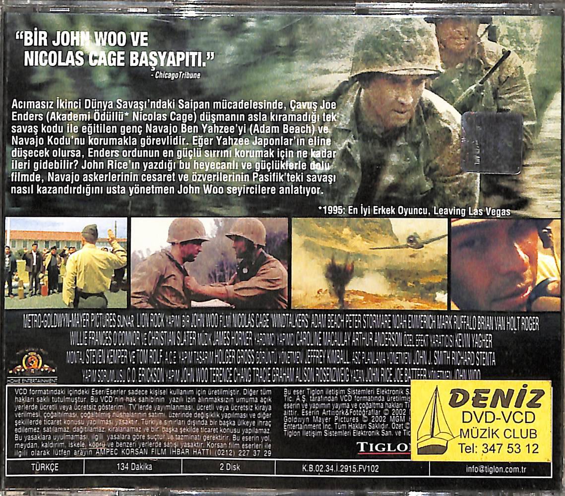 Rüzgarla Konuşanlar – Windtalkers (2002) VCD29000 - 2