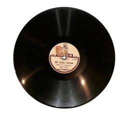 Ahmet Üstün - Yaprakları Göğsünde / Bir Güzel Sevdim TAŞ PLAK (10/8) PLK24238 - Gökçekoleksiyon