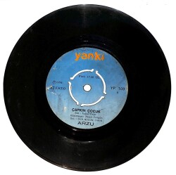Arzu - Çapkın Çocuk / Bugün Sen ,Yarın da Bir Başkası Plak (10/6.5) PLK25278 - Gökçekoleksiyon