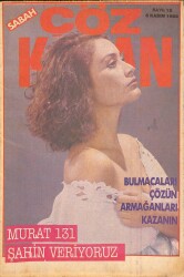 Sabah Çöz Kazan 6 Kasım 1988 - Murat 131 Şahin Veriyoruz NDR85598 - Gökçekoleksiyon