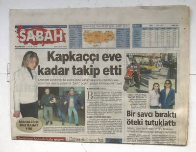 Sabah Cumartesi Gazetesi 13 Mart 2006 - Türkiye 2050de 4.1 Trilyon Dolarla 12nci Büyük Olacak GZ8287 - 1