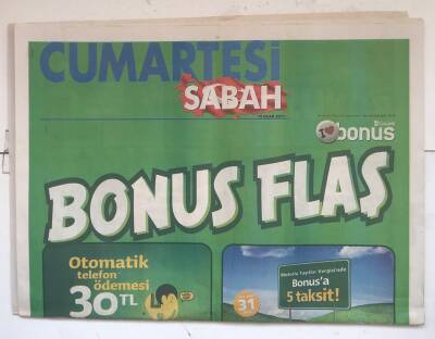 Sabah Cumartesi Gazetesi 15 Ocak 2011 - Otistik Çocuğu Konuşturan Kedi GZ7557 - 1