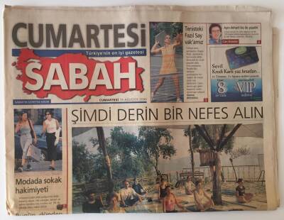 Sabah Cumartesi Gazetesi 19 Ağustos 2000 - Duygu Akşit Tam Altı Kere Tenis Şampiyonu Oldu Ama Adını Duyan Olmadı GZ11624 - 2