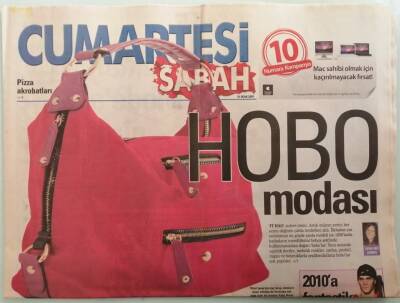 Sabah Cumartesi Gazetesi 31 Ocak 2009 Televizyon Dizisinin Orta Doğuda Bir Star Haline Getirdiği Songül Öden - GZ44476 - 2