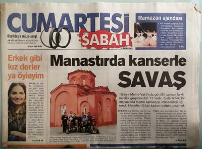 Sabah Cumartesi Gazetesi 8 Ekim 2005 Ebru Akel Erkek Gibi Kız Derler Ya Öyleyim -GZ44036 - 1