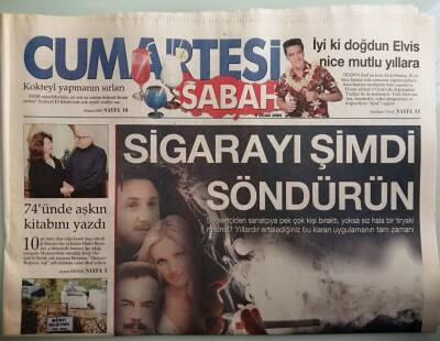 Sabah Cumartesi Gazetesi 8 Ocak 2005 Gani Müjde Hayır Diyebilecek Kadar Param Var -GZ44053 - 1