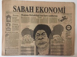 Sabah Ekonomi Gazetesi 21 Haziran 1992 - Kamu Ortaklığına Fare Saldırısı GZ11097 - 1