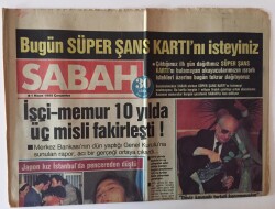Sabah Gazetesi 1 Mayıs 1985 - Turist Sayısında Rekor Bekleniyor, 3 Milyon Turist Bekleniyor GZ13052 - 2