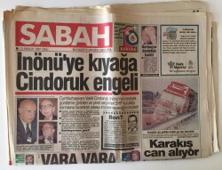 Sabah Gazetesi 10 Aralık 1991 -Liderler Güneydoğu İncelemesinden Memnun Döndü GZ11641 - 2