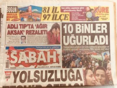 Sabah Gazetesi 10 Aralık 2009 - Yolsuzluğa Teşhir Cezası GZ40238 - 1