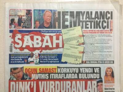 Sabah Gazetesi 10 Aralık 2014 - Ogün Samast Korkuyu Yendi Ve İtiraflarda Bulundu GZ29504 - 1