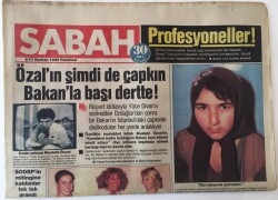 Sabah Gazetesi 10 Haziran 1985 - Özalın Şimdi de Çapkın Bakanla Başı Dertte GZ16032 - 1