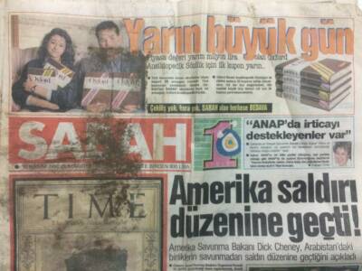 Sabah Gazetesi 10 Kasım 1990 - Amerika Saldırı Düzenine Geçti GZ34918 - 1