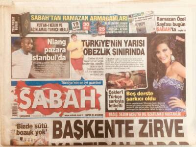 Sabah Gazetesi 11 Ağustos 2010 - Başkente Zirve Yaptıran Rapor GZ40256 - 1