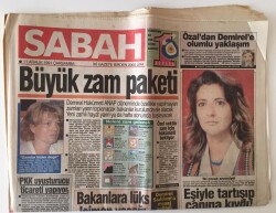 Sabah Gazetesi 11 Aralık 1991 - Barış Manço Tokyo Konseriyle Ağlattı GZ11642 - 1