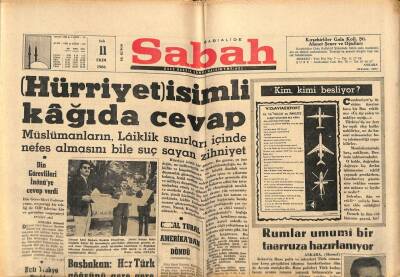 Sabah Gazetesi 11 Ekim 1966 - Rumlar Umumi Bir Taarruza Hazırlanıyor GZ80709 - 1