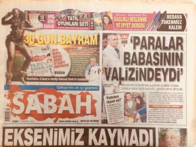 Sabah Gazetesi 11 Haziran 2010 - Tayyip ErdoğanEksenimiz Kaymadı,Omurgalı Durduk GZ40236 - 1