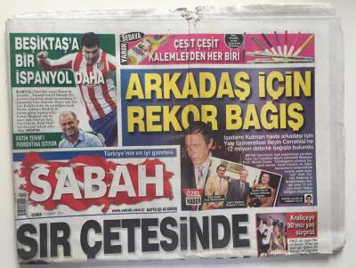 Sabah Gazetesi 11 Mart 2011 - Sır Çetesinde Yunan Ajan GZ6474 - 1