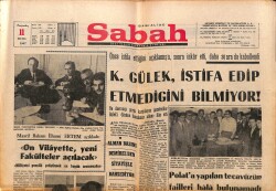 Sabah Gazetesi 11 Mayıs 1967 - Alman Basını Demirel'den Sitayişle Bahsediyor - Kral Hüseyin Şah'ın Davetlisi GZ150190 - 1