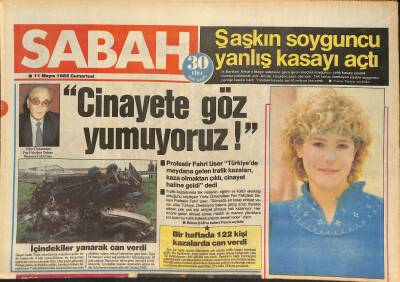 Sabah Gazetesi 11 Mayıs 1985 - Sakıp Sabancı İçtiği Rakının Tadını Beğenmeyince Rakı Fabrikası Kurmaya Karar Verdi, Serpil Çakmaklı, James Bond, Linda Miller GZ126502 - 1