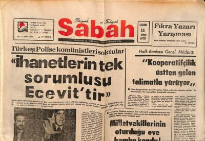 Sabah Gazetesi 11 Temmuz 1979 - Skylab Dünyayı Dehşete Verdi GZ83113 - 1