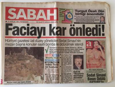 Sabah Gazetesi 12 Aralık 1991 - Yeni Avrupanın Ayak Sesleri GZ11647 - 2