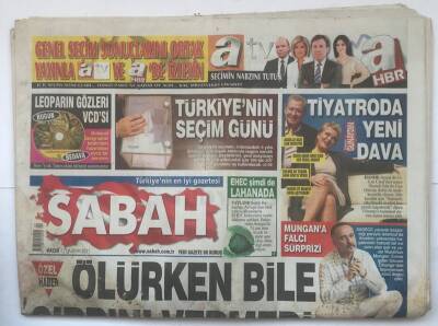 Sabah Gazetesi 12 Haziran 2011 - 200 Bin Avrupalı Türkiyede İş Buldu GZ7466 - 1