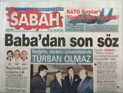 Sabah Gazetesi 12 Mayıs 1999 İranla Bunalım - Sibel Can Serbest - GZ44701 - 2