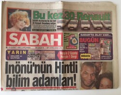 Sabah Gazetesi 12 Şubat 1992 - İnönü Kendisine Bağlı Olan Tübitak a Yurtdışından Bilim Adamı Getiriyor GZ11668 - 1