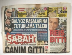 Sabah Gazetesi 12 Şubat 2011 - Balyoz Paşalarına Tutuklama Talebi GZ7014 - 1