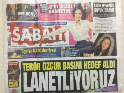 Sabah Gazetesi 12 Şubat 2016 - İpek Acar Kayahan İçin Şarkı Yazdı GZ29254 - 1