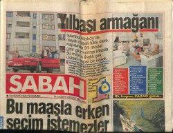 Sabah Gazetesi 13 Aralık 1990 - Uzaylılar İnsanları Kaçırıyor GZ64305 - 2