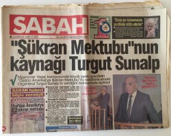 Sabah Gazetesi 13 Aralık 1991 - Bülent Ecevit Uğur Dünadrın Hazırladığı Ve Bütün Siyasi Liderin Çıktığı İşte Hayatınız Programına Katılmayı Reddetti GZ11646 - 1