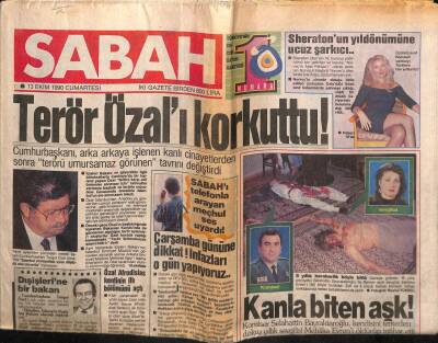 Sabah Gazetesi 13 Ekim 1990 - Doğum Günü Hediyesi GZ55899 - 1