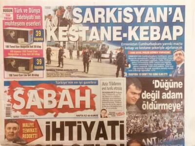 Sabah Gazetesi 13 Ekim 2009 - İhtiyati Haciz Geldi GZ40261 - 1