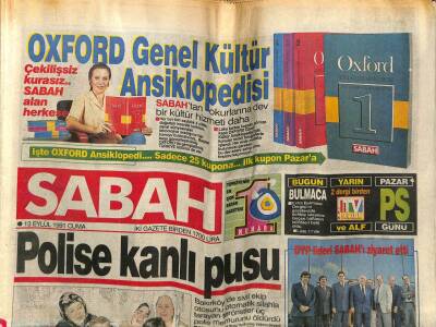 Sabah Gazetesi 13 Eylül 1991 - Doğum Günü Hediyesi GZ56615 - 1