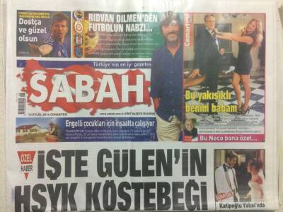 Sabah Gazetesi 13 Eylül 2014 - Trabzonun Sıkıntısı Fenerbahçeden Çok GZ29748 - 1