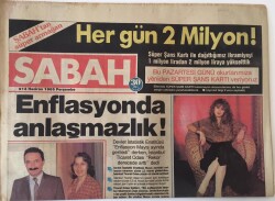 Sabah Gazetesi 13 Haziran 1985 - Emel Sayın Dün Mahkemeye Çıktı ! GZ16035 - 1